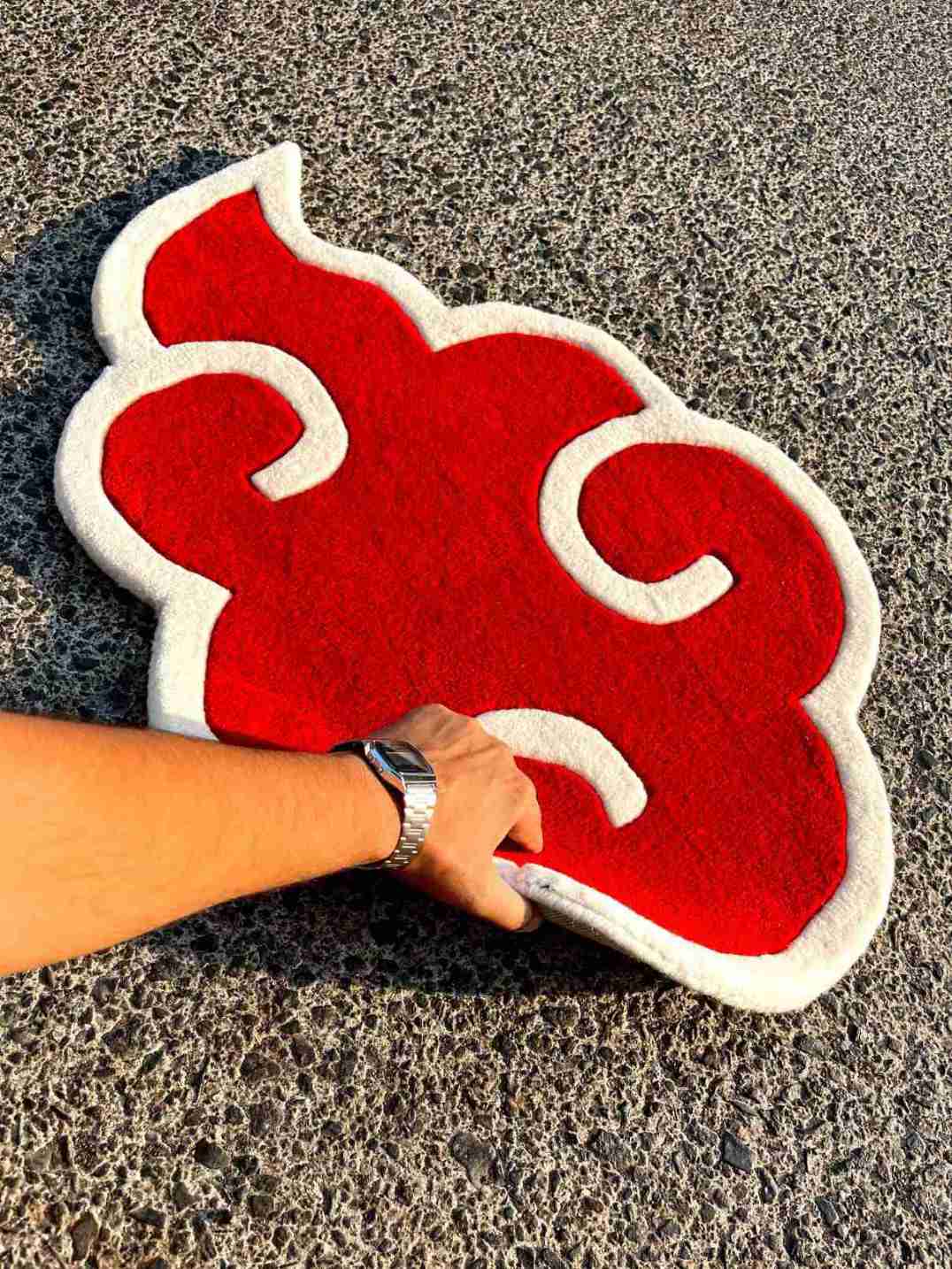 (SALE) Akatsuki Cloud Custom Rug by Tuftplace