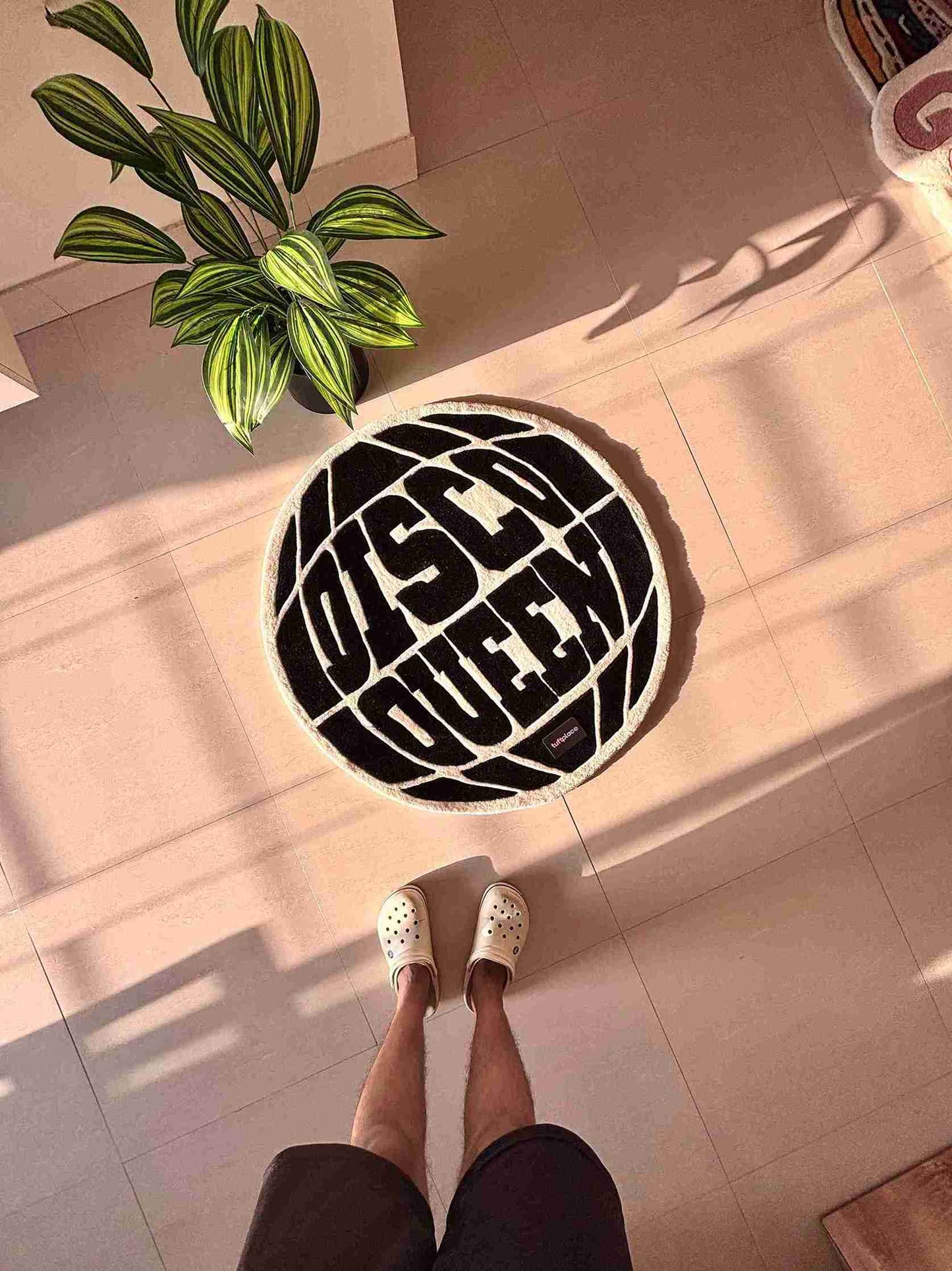 Disco Queen Custom Rug by Tuftplace