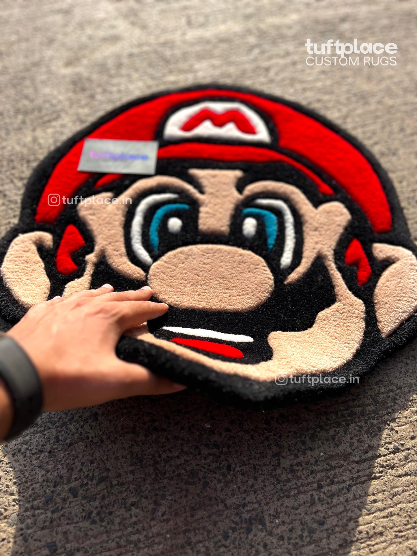 Super Jumpman Custom Rug by Tuftplace