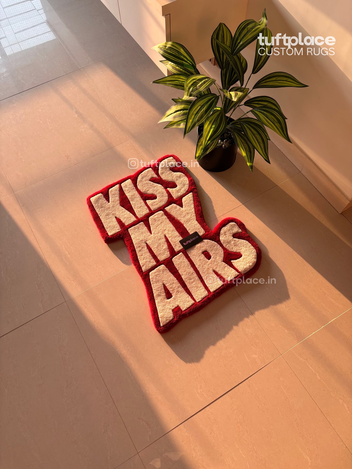 (SALE) Kiss My Airs Custom Rug by Tuftplace