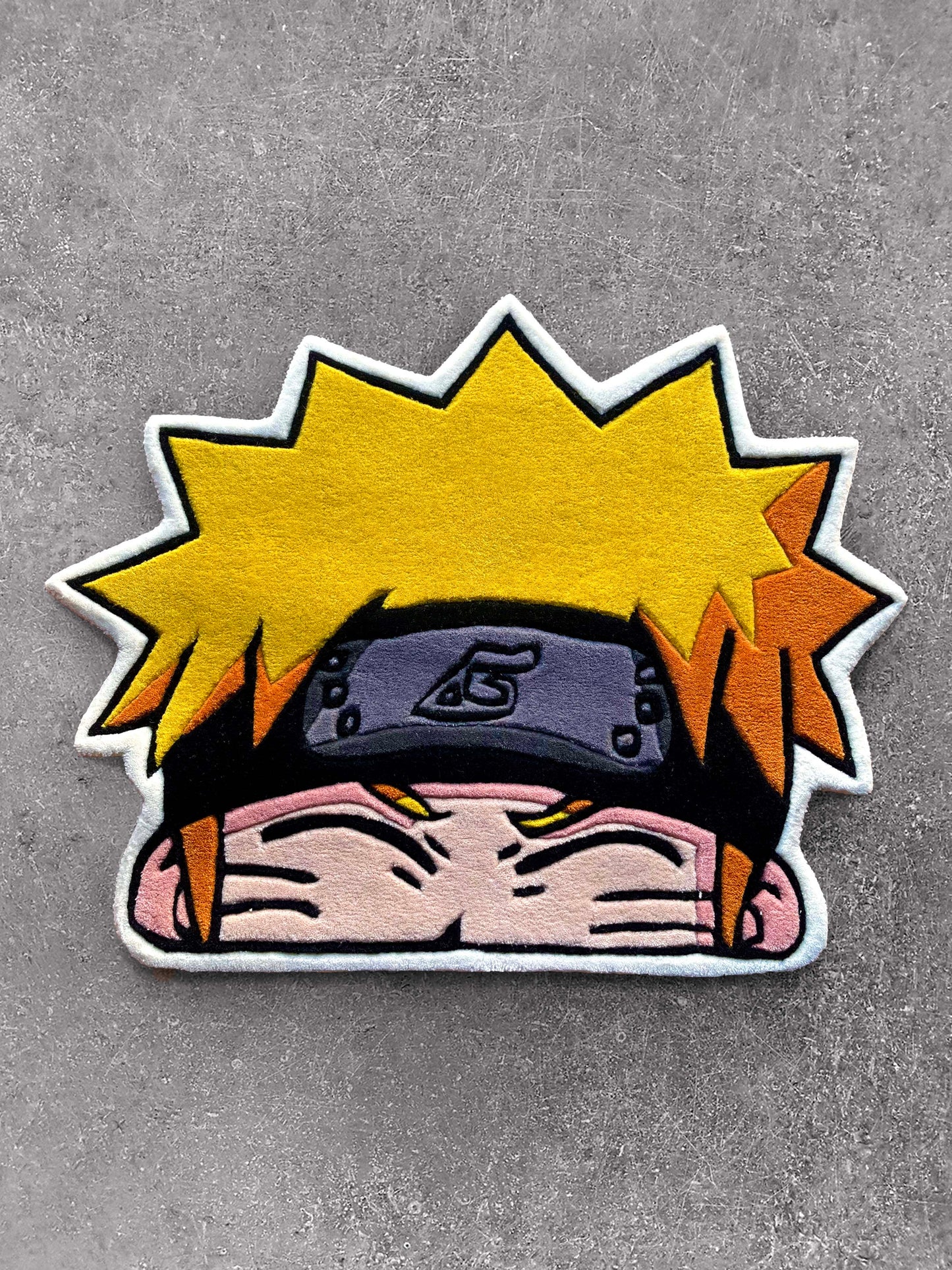 (SALE) Uzumaki Anime Custom Rug by Tuftplace