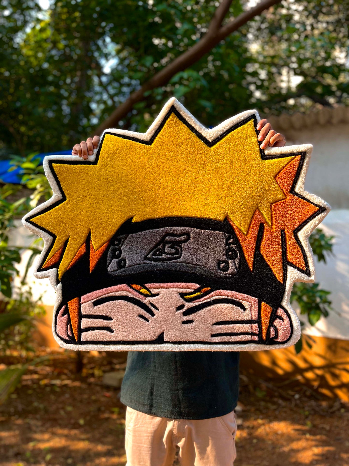 (SALE) Uzumaki Anime Custom Rug by Tuftplace