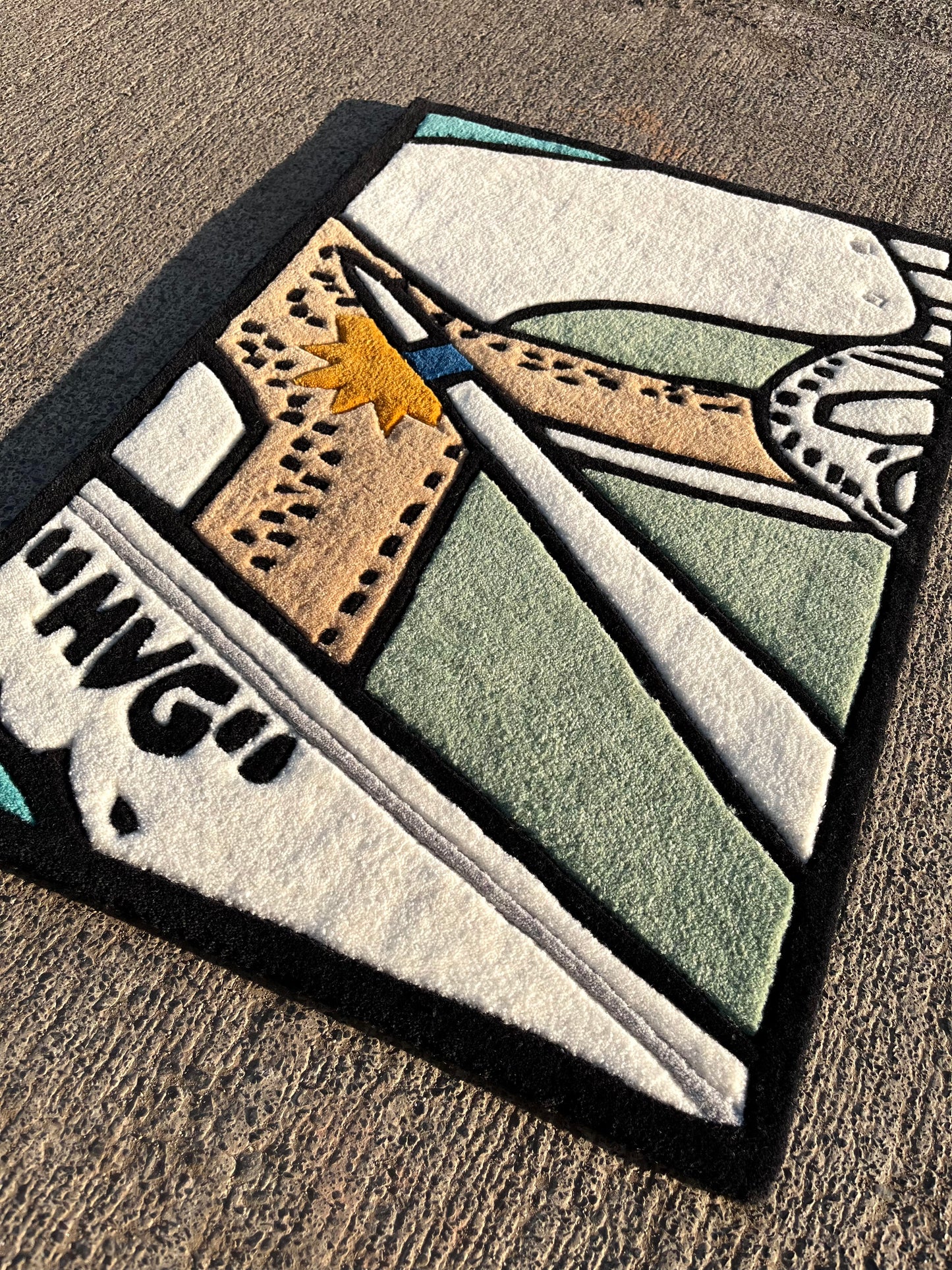 Sneaker Art 01 Custom Rug by Tuftplace