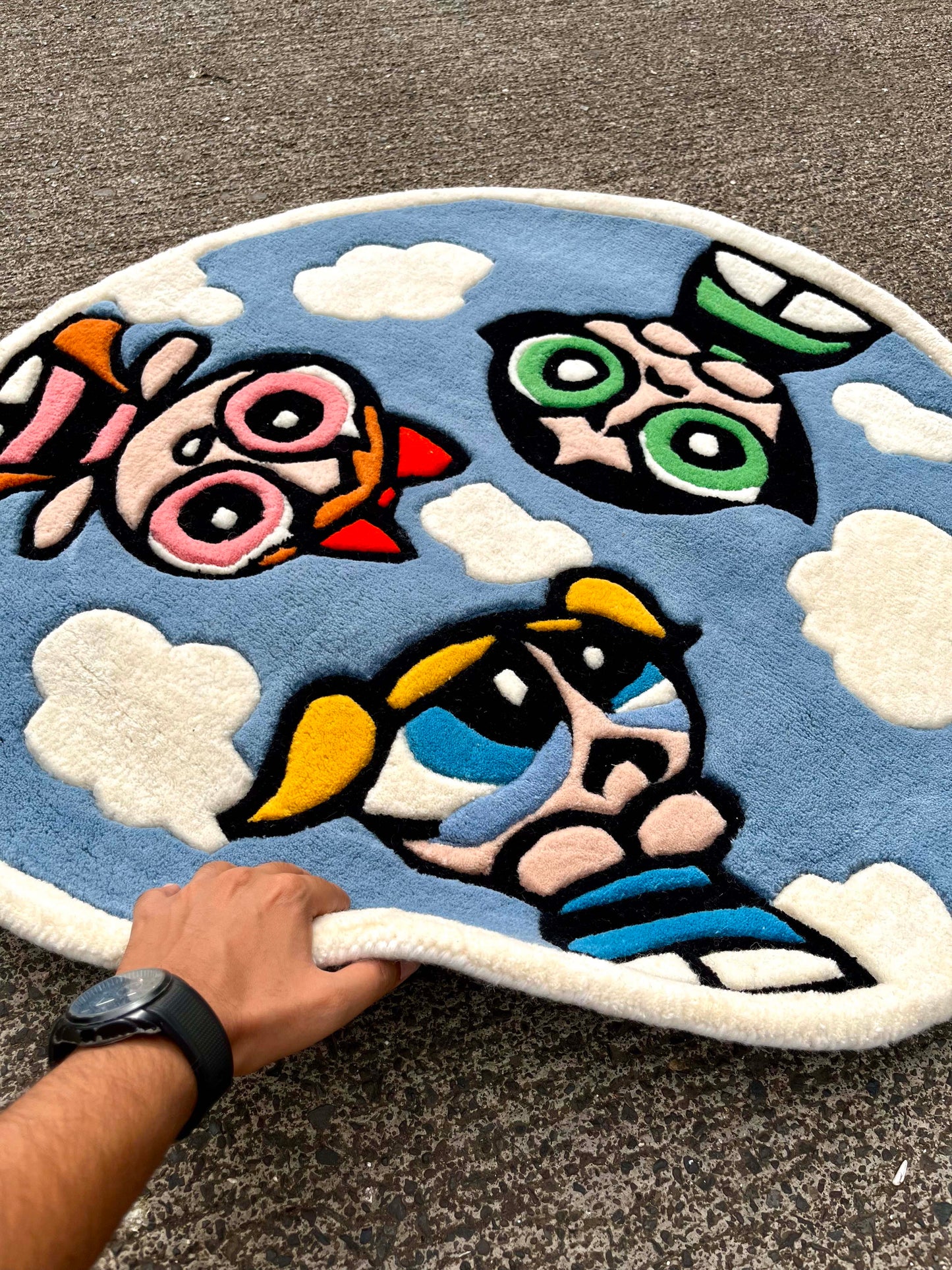 Pow-Puff Custom Rug by Tuftplace