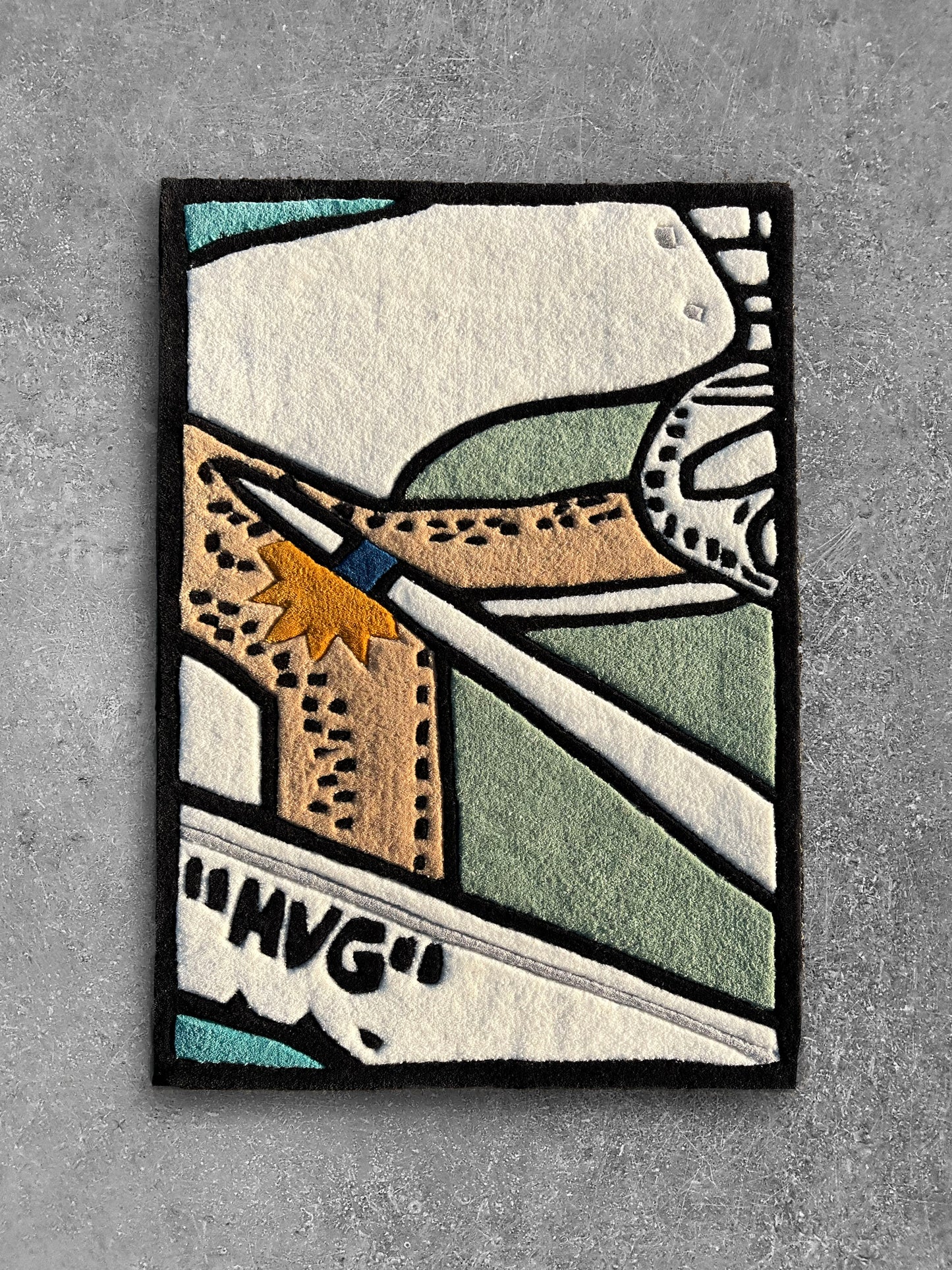 Sneaker Art 01 Custom Rug by Tuftplace