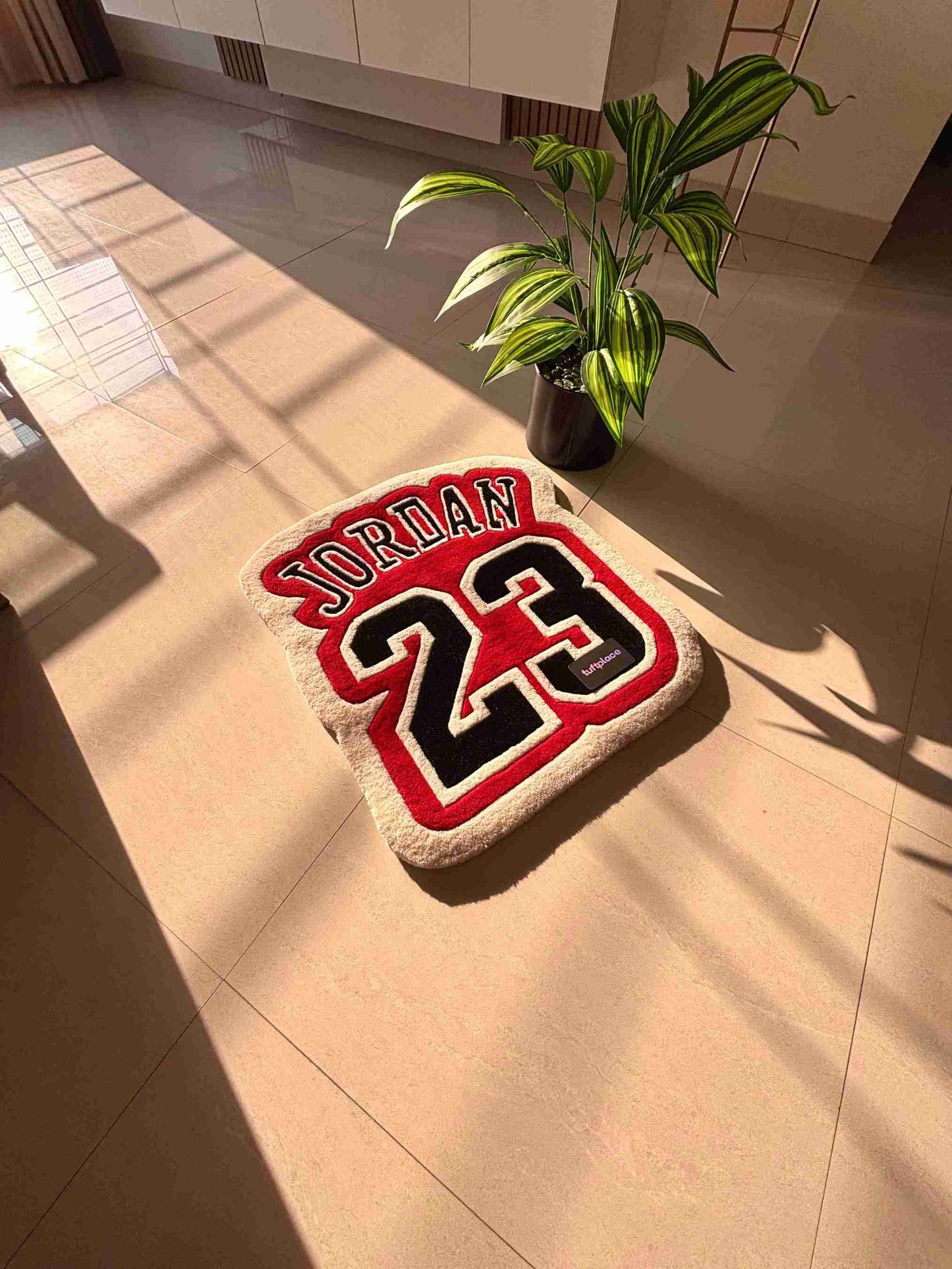 Jordan 23 Custom Rug by Tuftplace