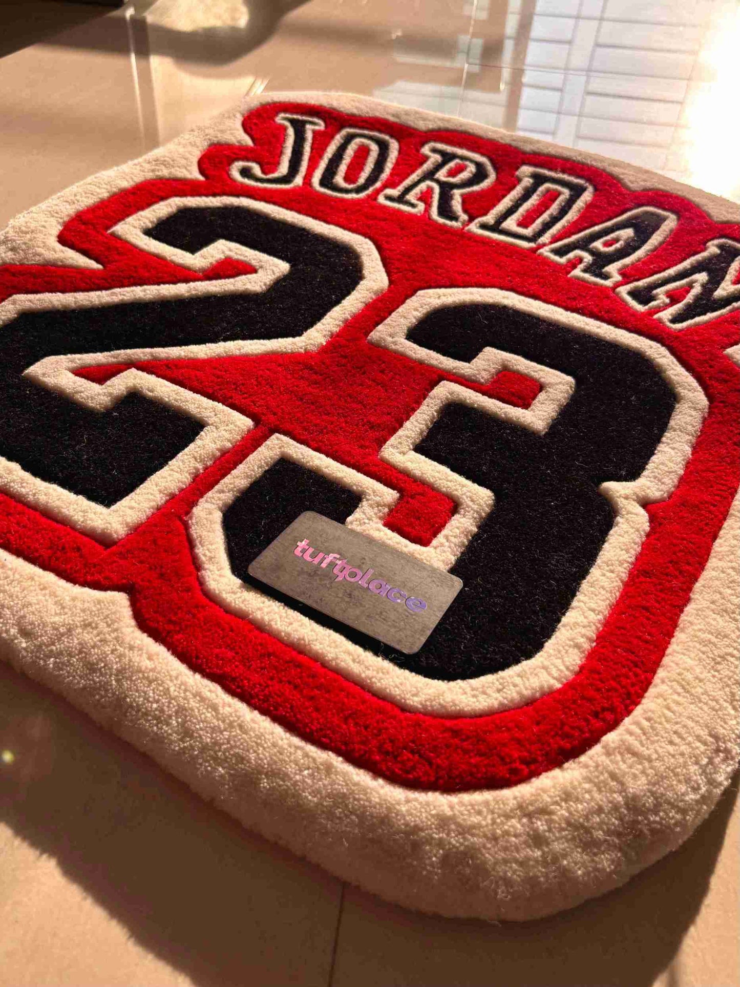 Jordan 23 Custom Rug by Tuftplace