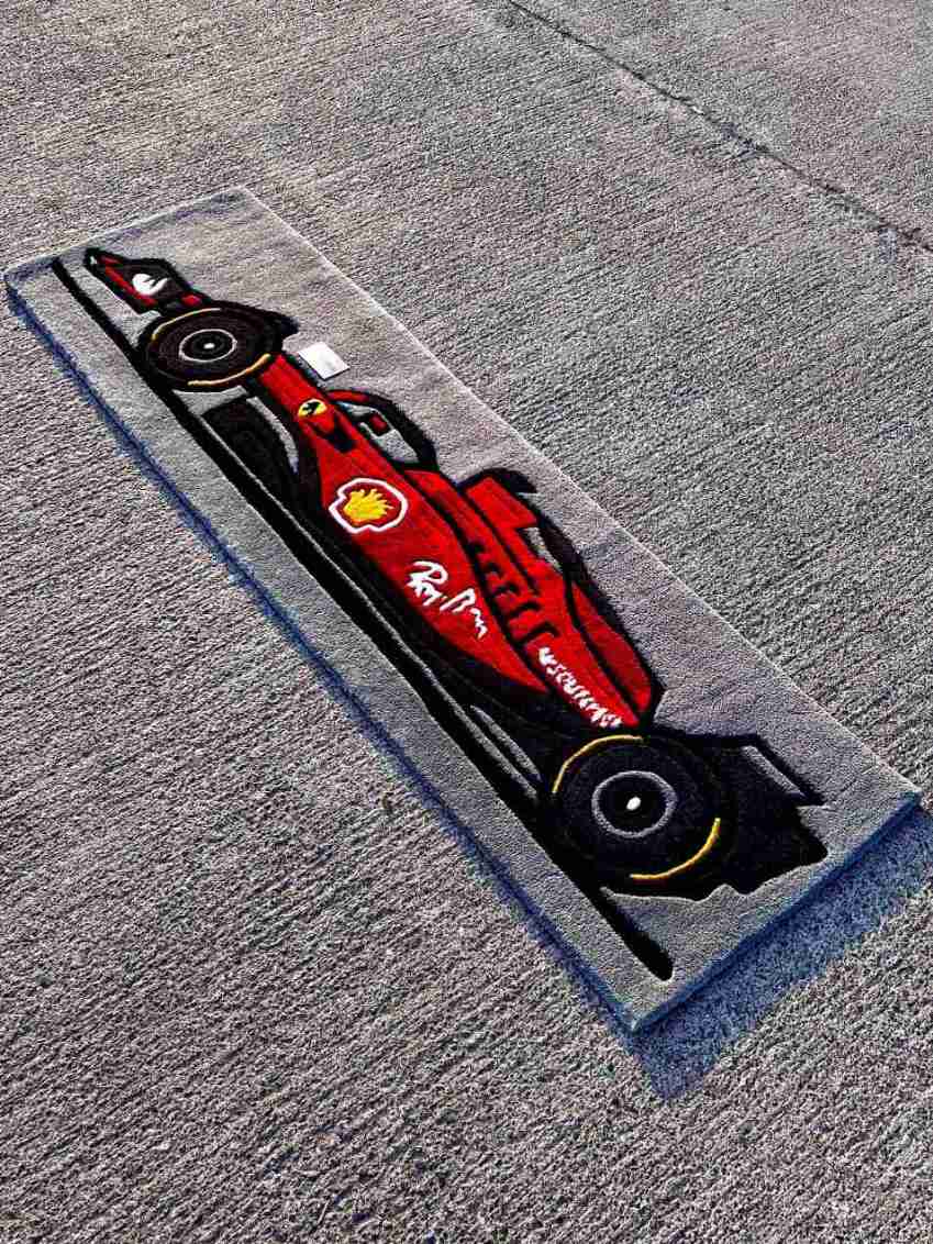 (SALE) Scuderia Custom Rug by Tuftplace