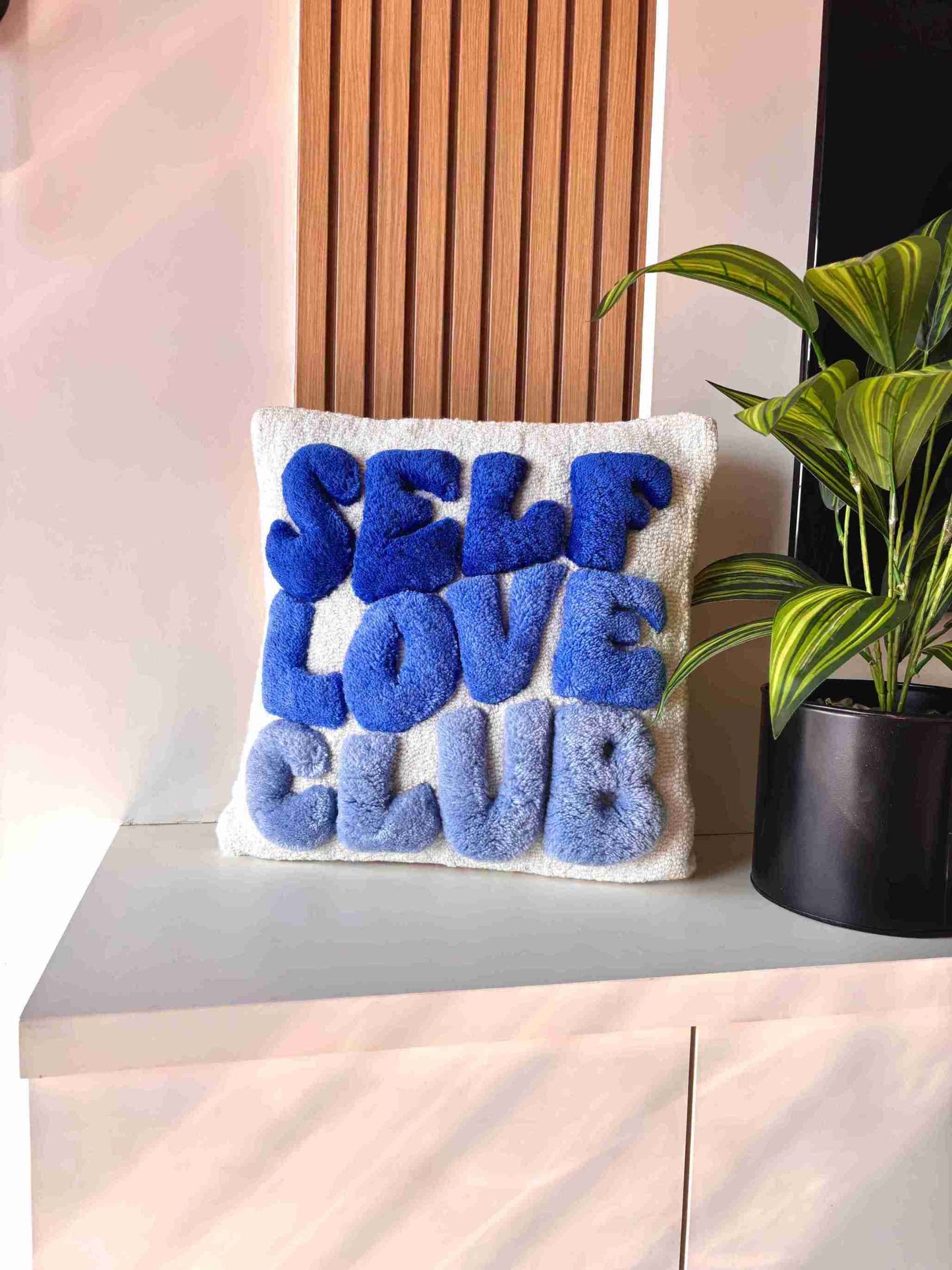 Self Love Club Hand Tufted Cushion by Tuftplace