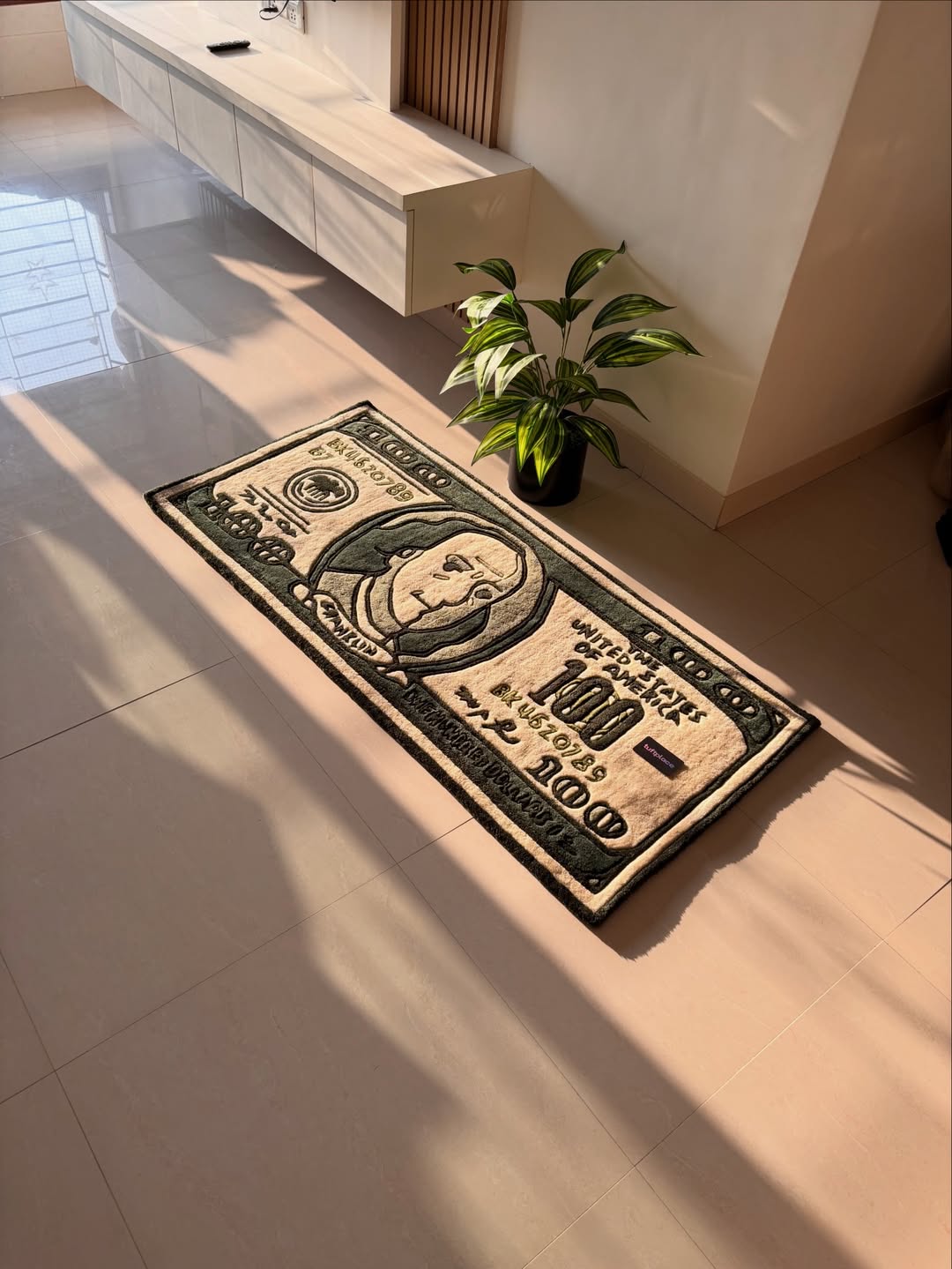 Dollar Bill Custom Rug by Tuftplace