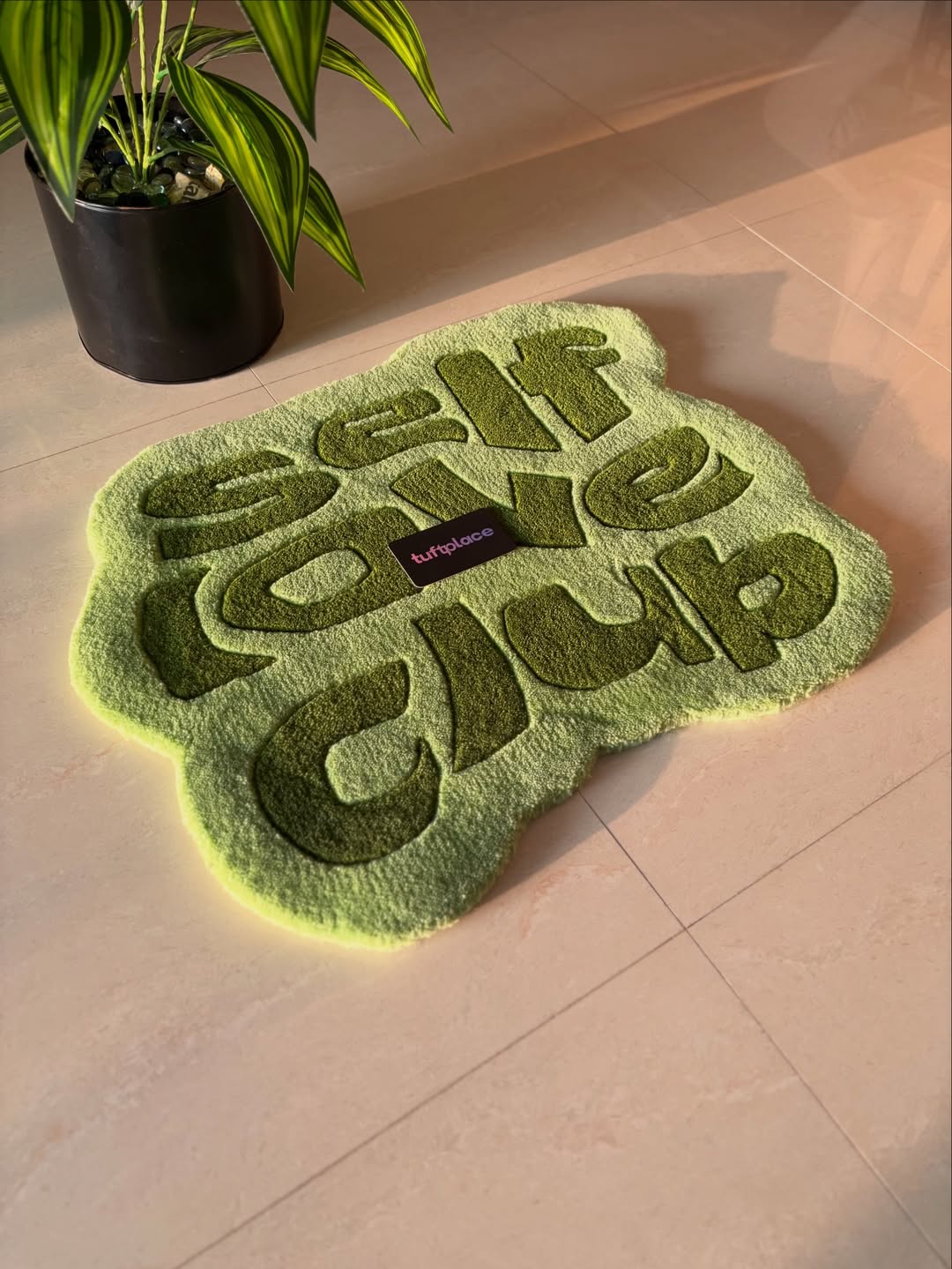Self Love Club Custom Rug by Tuftplace