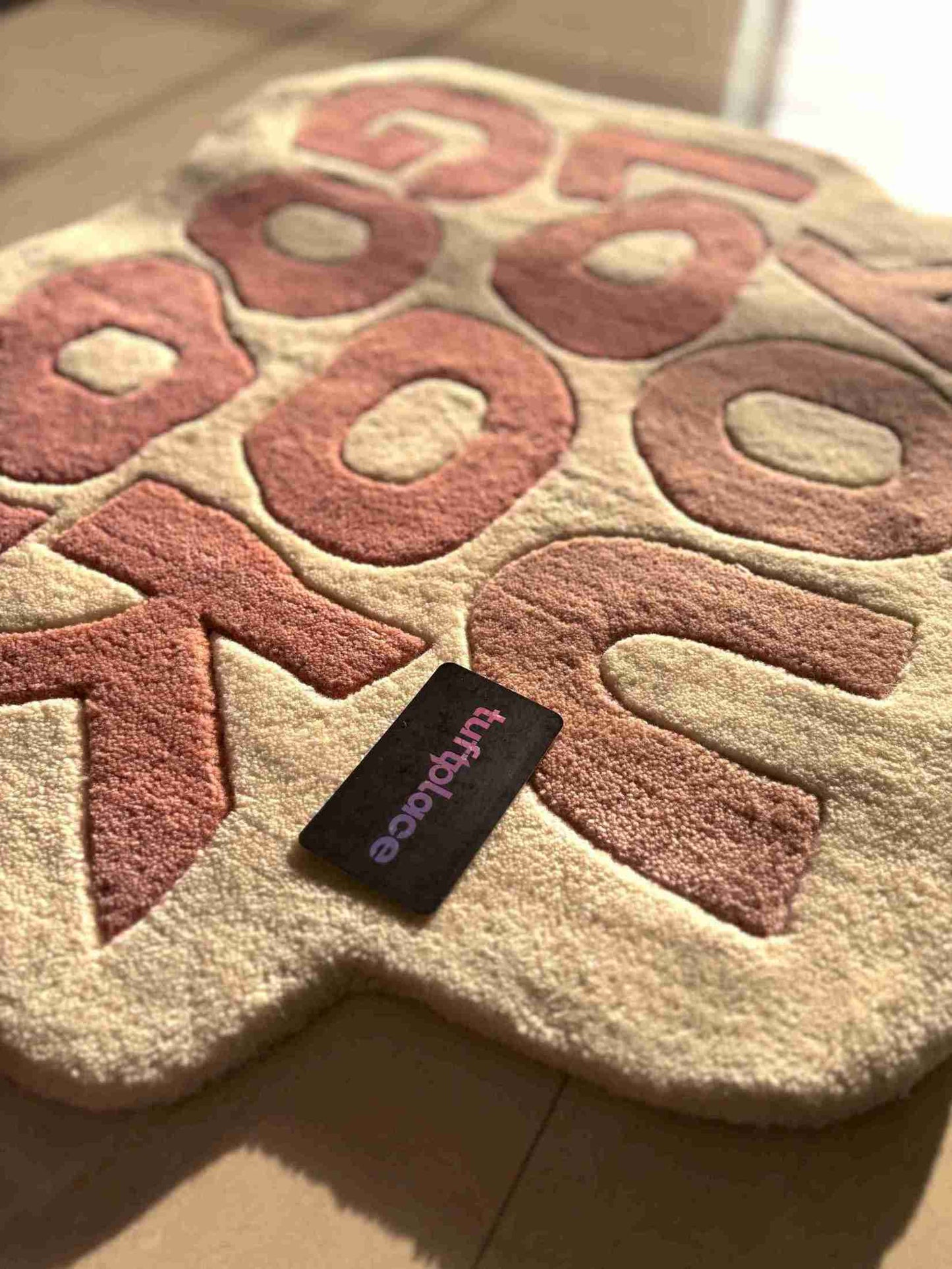 (SALE) You Look Good Pink Gradient Custom Rug by Tuftplace
