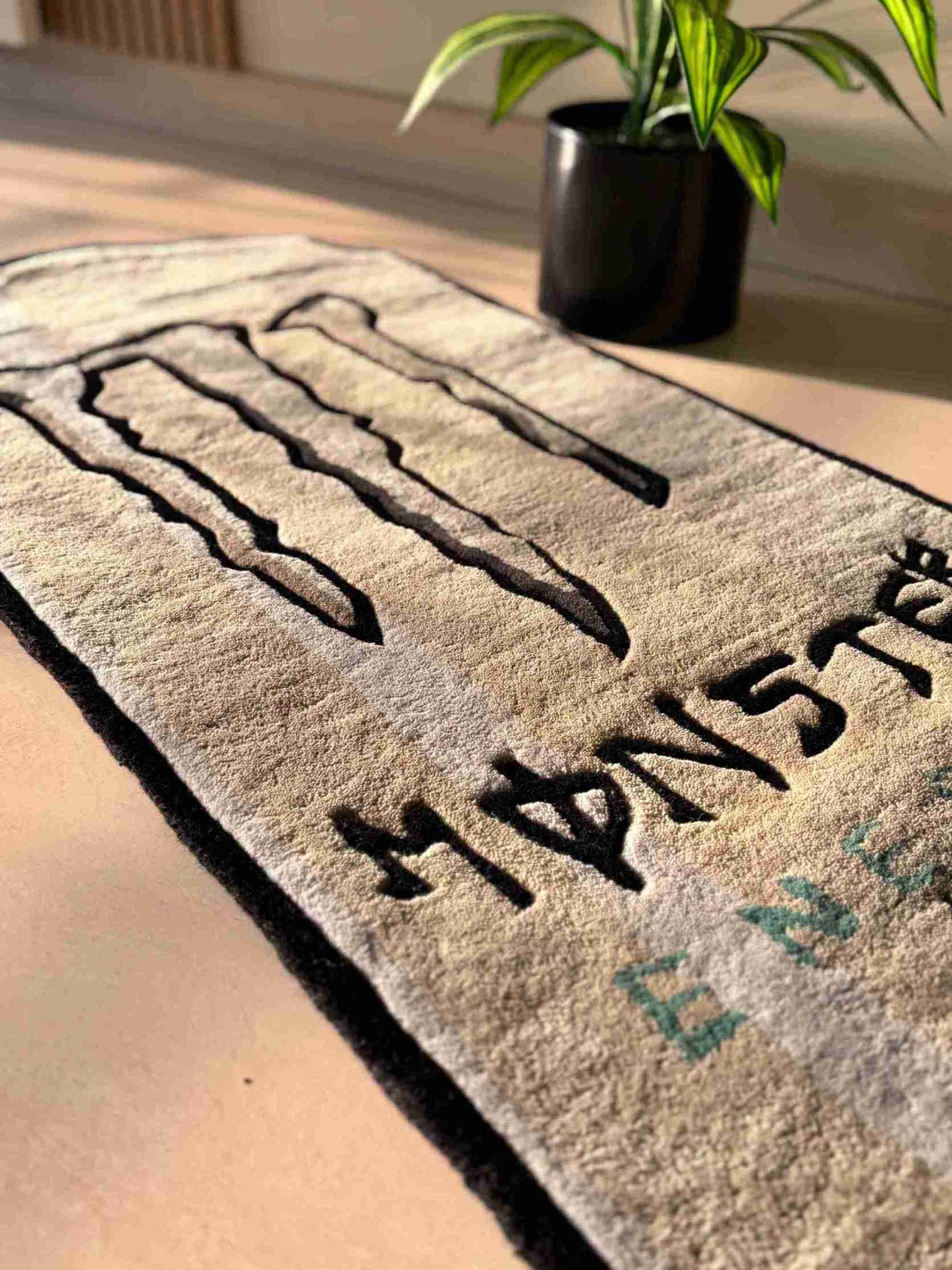 Monster Can Hand Tufted Custom Rug by Tuftplace