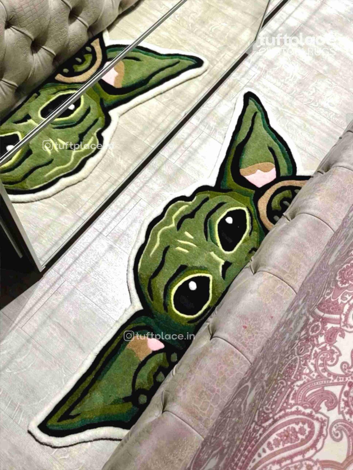 (SALE) Peeking BabyYo Custom Rug by Tuftplace