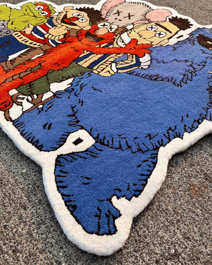 Sesame Gang Custom Rug by Tuftplace