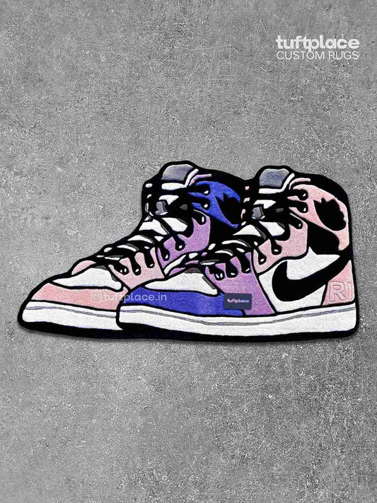 AJ1 OG Skyline Sneaker Custom Rug by Tuftplace