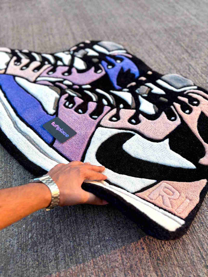 AJ1 OG Skyline Sneaker Custom Rug by Tuftplace