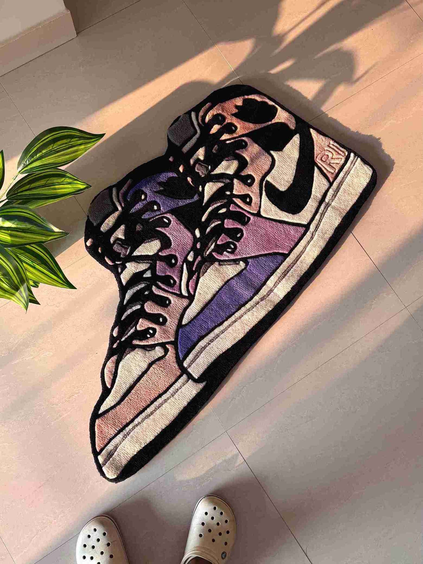 AJ1 OG Skyline Sneaker Custom Rug by Tuftplace