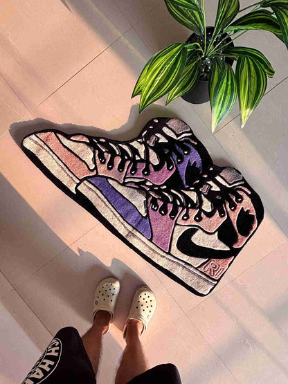 AJ1 OG Skyline Sneaker Custom Rug by Tuftplace