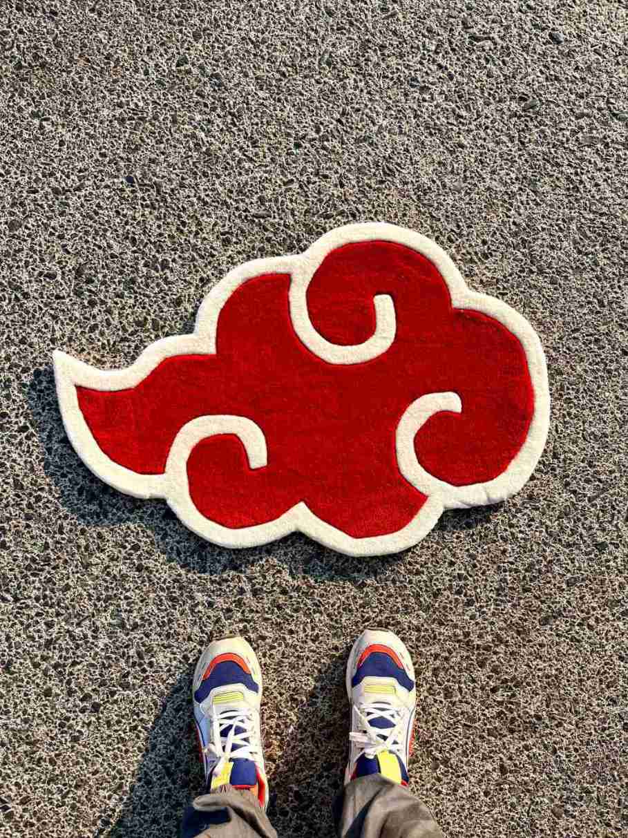 (SALE) Akatsuki Cloud Custom Rug by Tuftplace