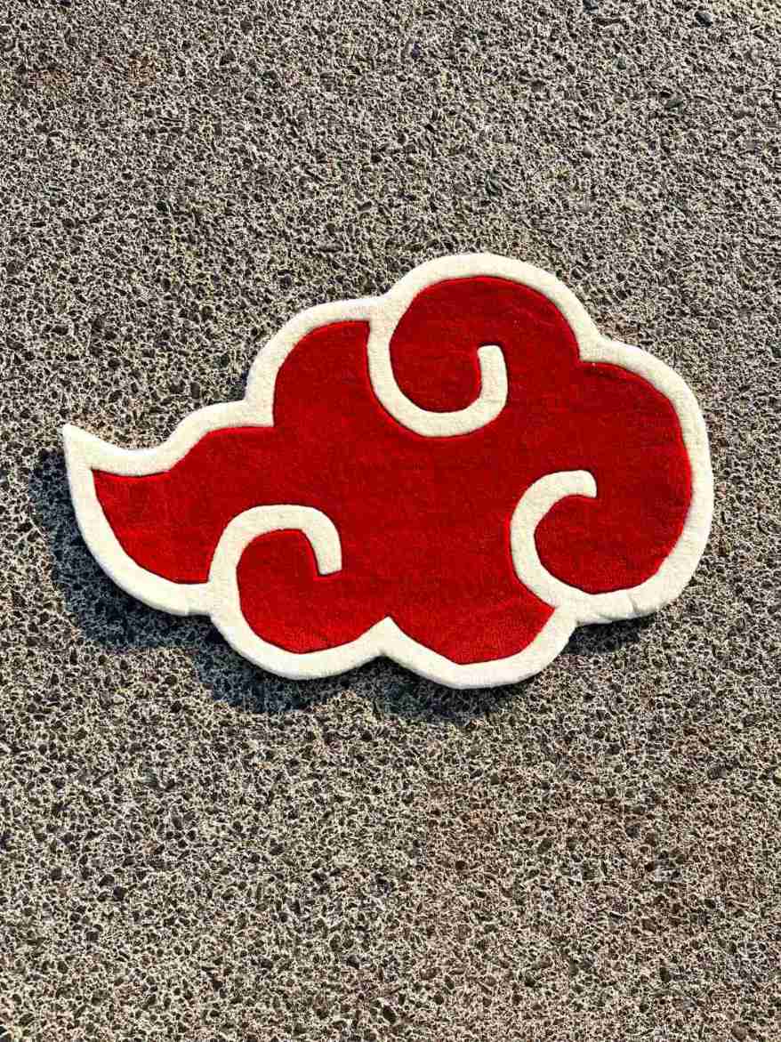(SALE) Akatsuki Cloud Custom Rug by Tuftplace