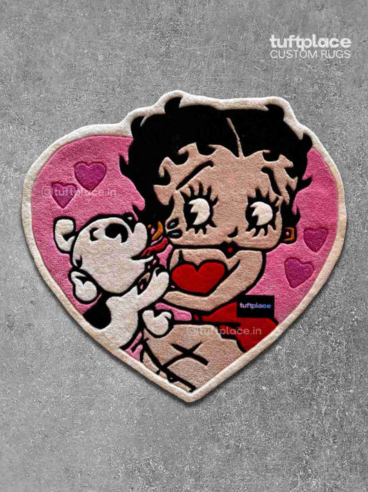 Betty Boop Custom Rug by Tuftplace