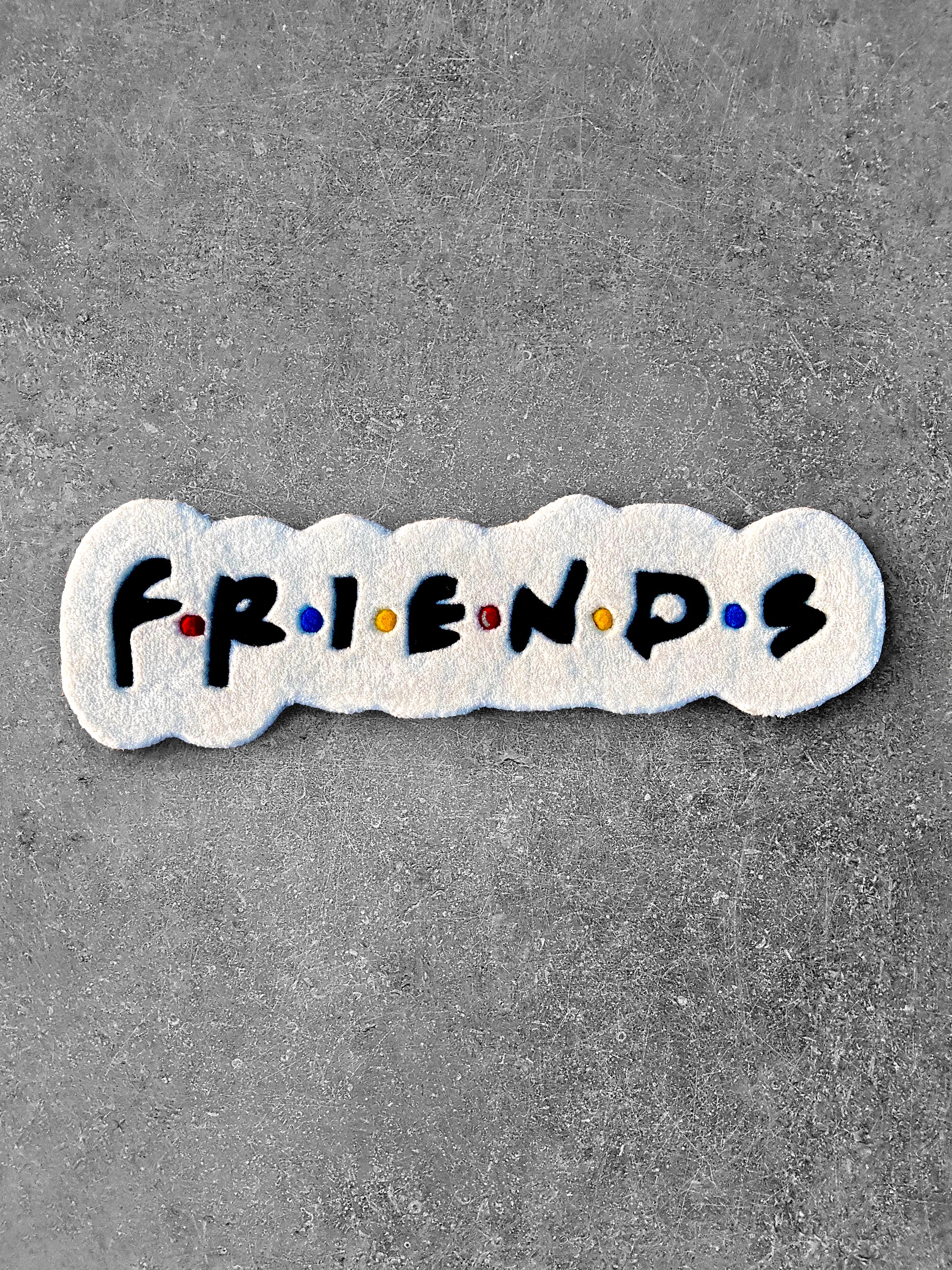Friends Rug On Set Friends Custom Rug by Tuftplace – Tuftplace India