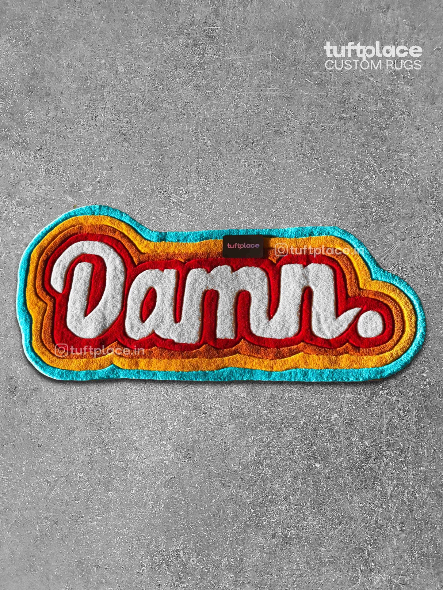 Damn Custom Rug by Tuftplace