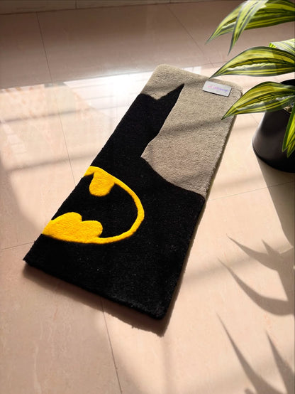 Dark Knight Bat Artwork Custom Rug by Tuftplace