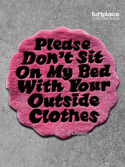 (SALE) Disclaimer Custom Rug by Tuftplace