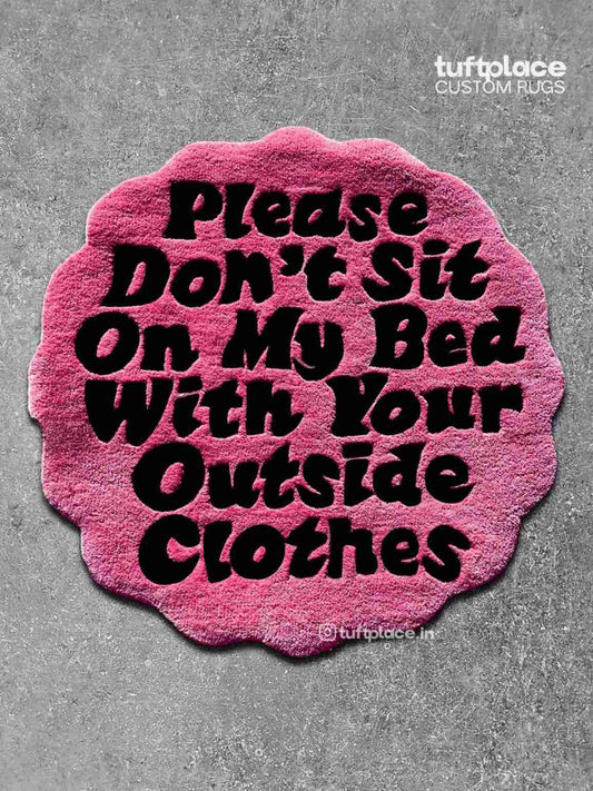 (SALE) Disclaimer Custom Rug by Tuftplace