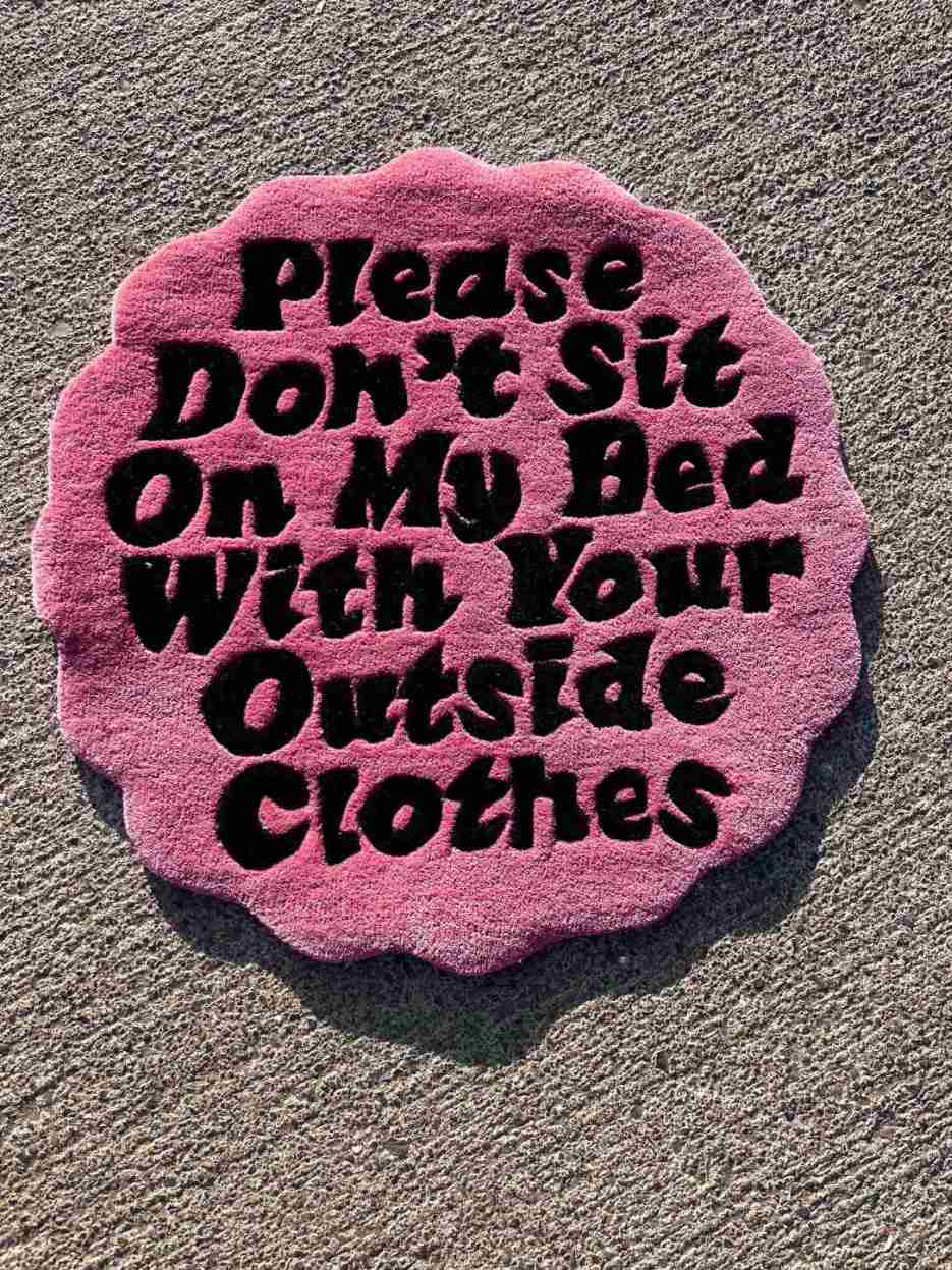 (SALE) Disclaimer Custom Rug by Tuftplace