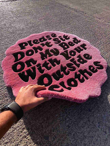 (SALE) Disclaimer Custom Rug by Tuftplace