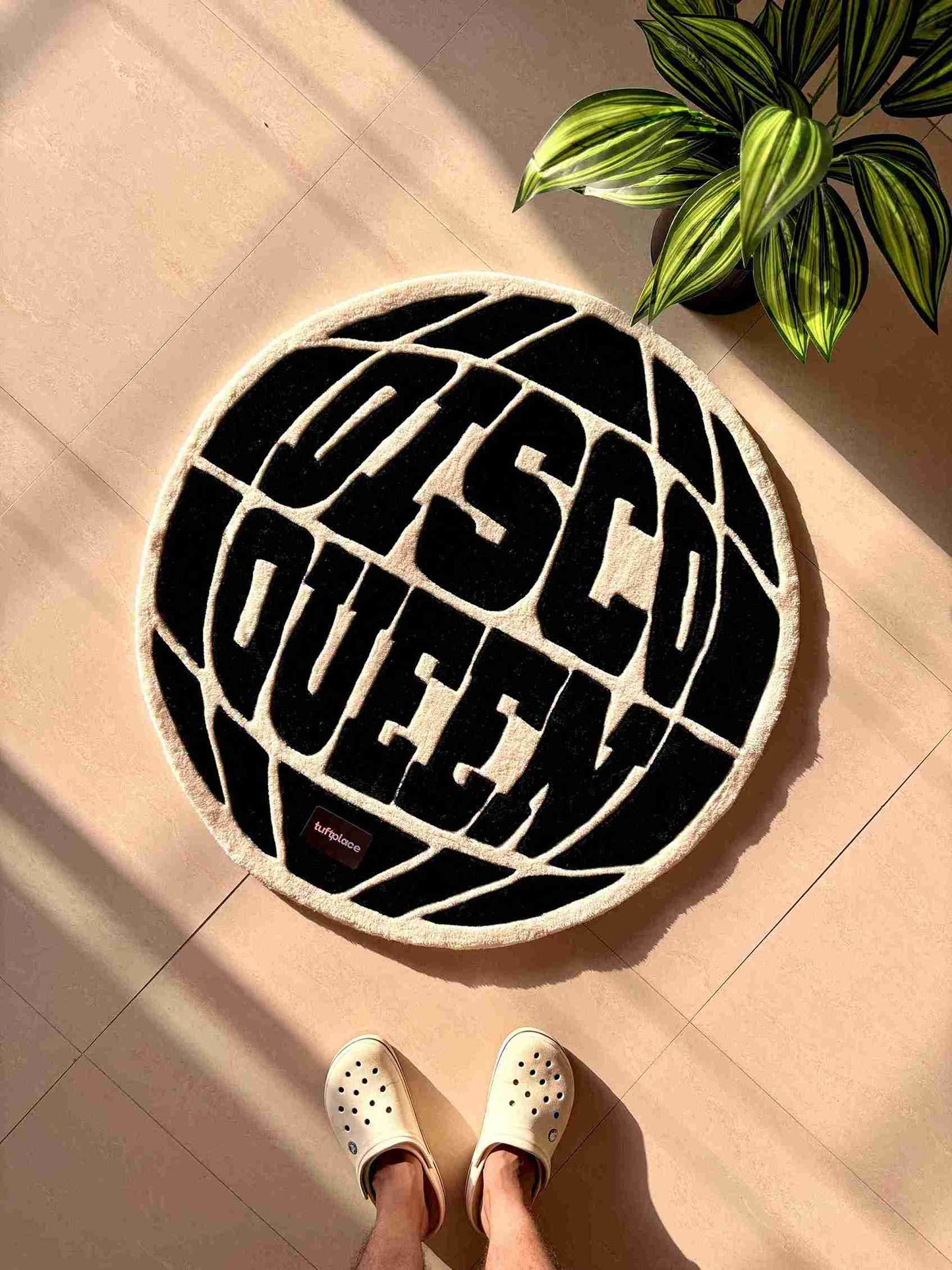 Disco Queen Custom Rug by Tuftplace