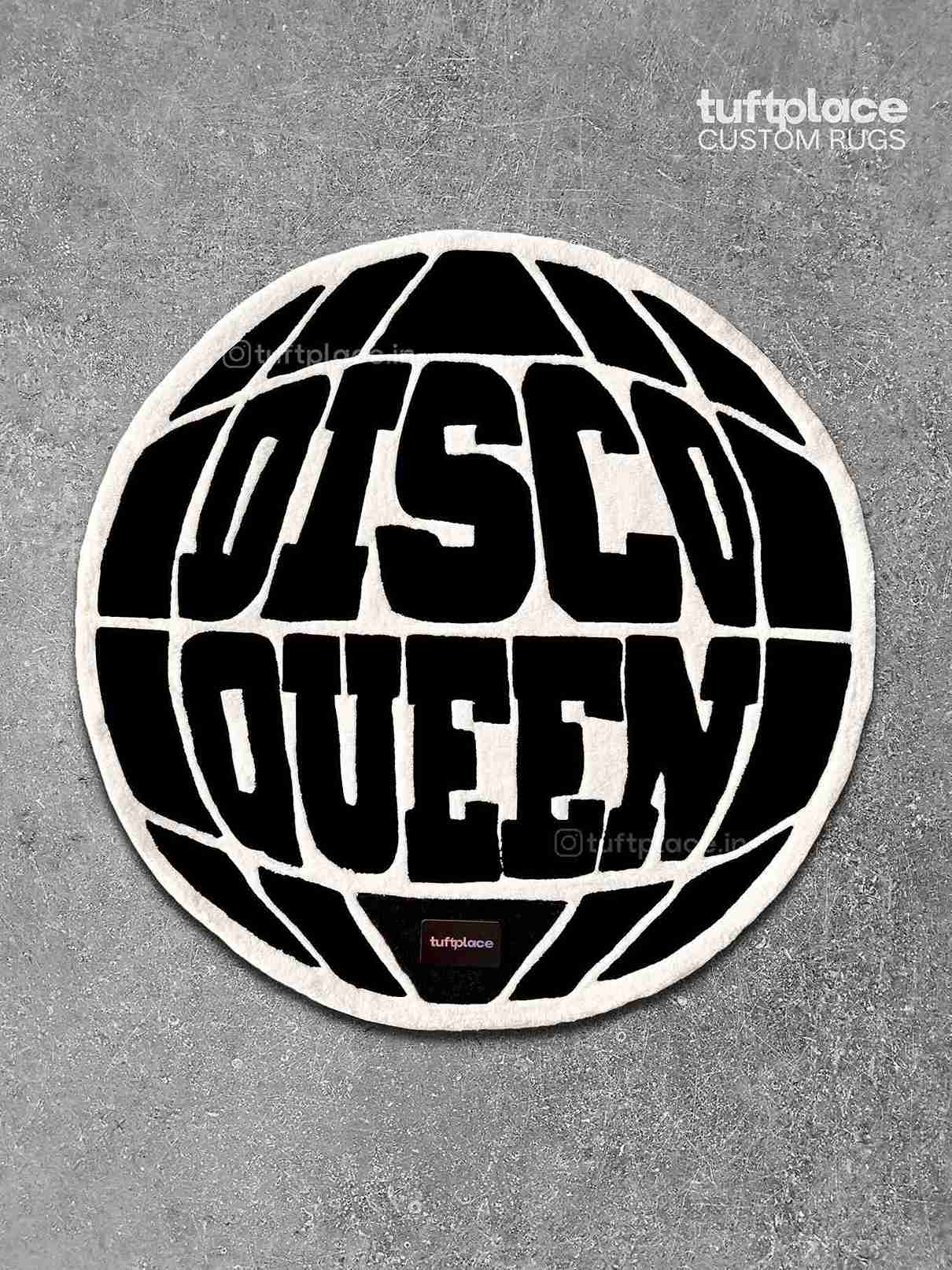 Disco Queen Custom Rug by Tuftplace