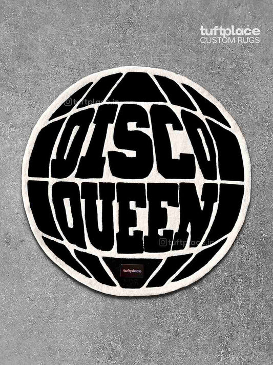 Disco Queen Custom Rug by Tuftplace