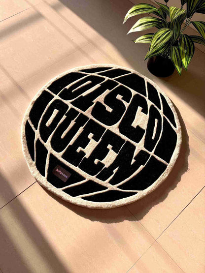 Disco Queen Custom Rug by Tuftplace