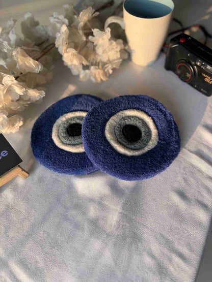 Evil Eye Tufted Coasters