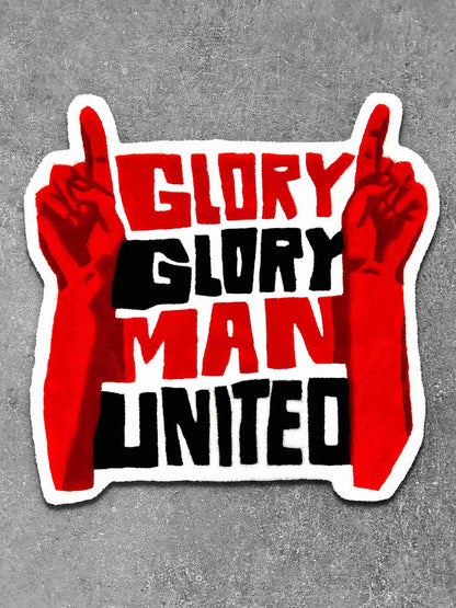 (SALE) Man Utd GGMU Custom Rug by Tuftplace