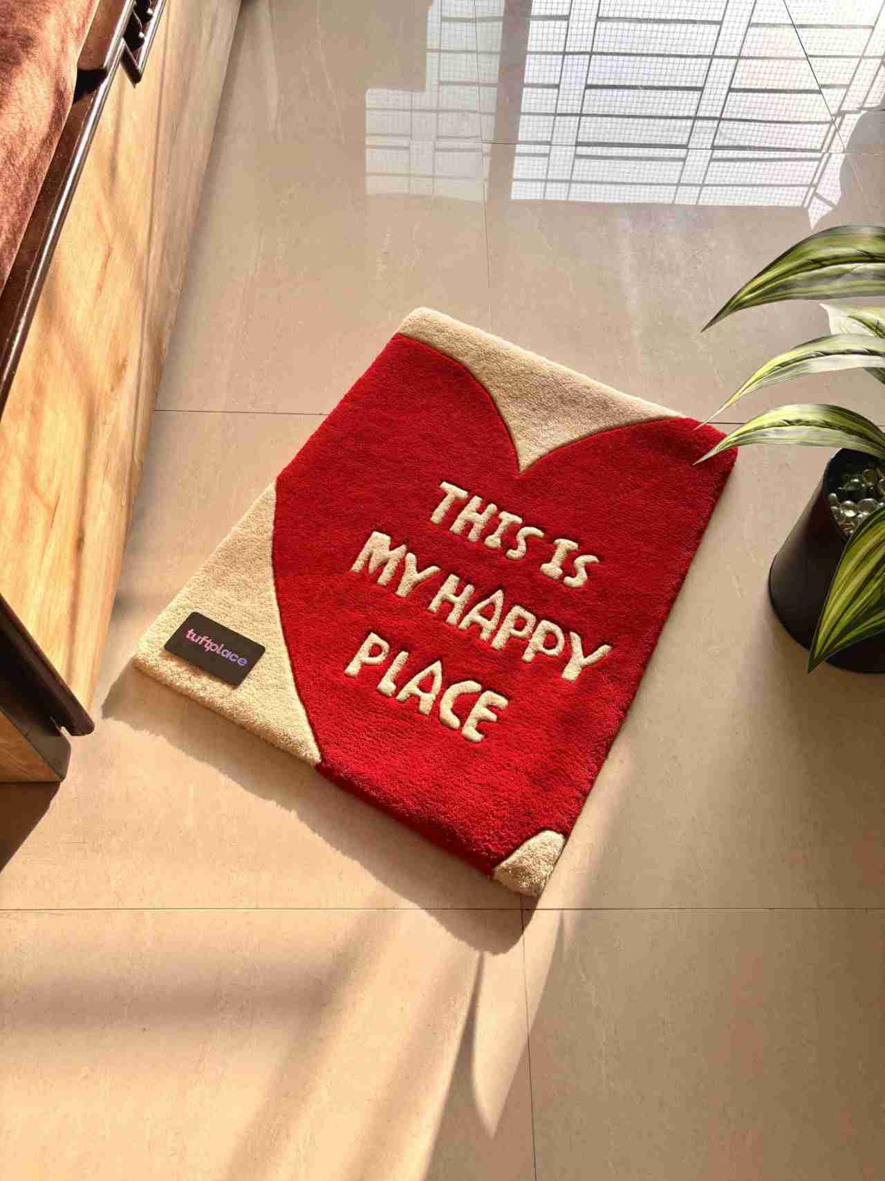 Happy Place Custom Rug by Tuftplace