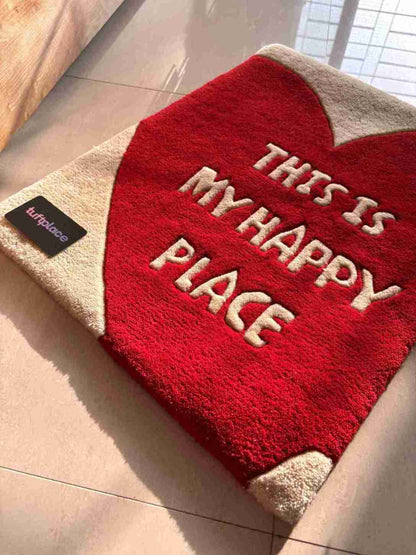 Happy Place Custom Rug by Tuftplace