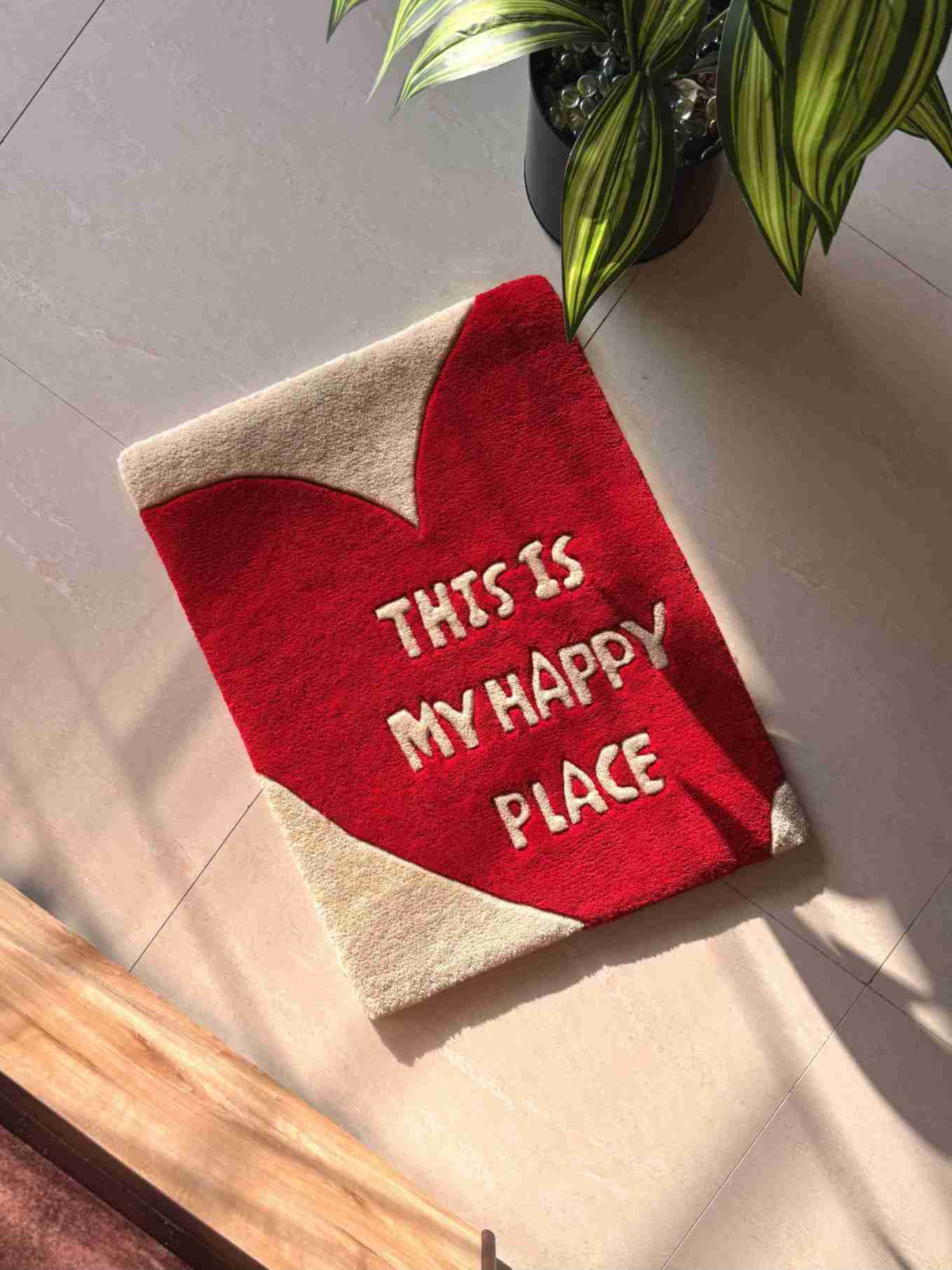 Happy Place Custom Rug by Tuftplace