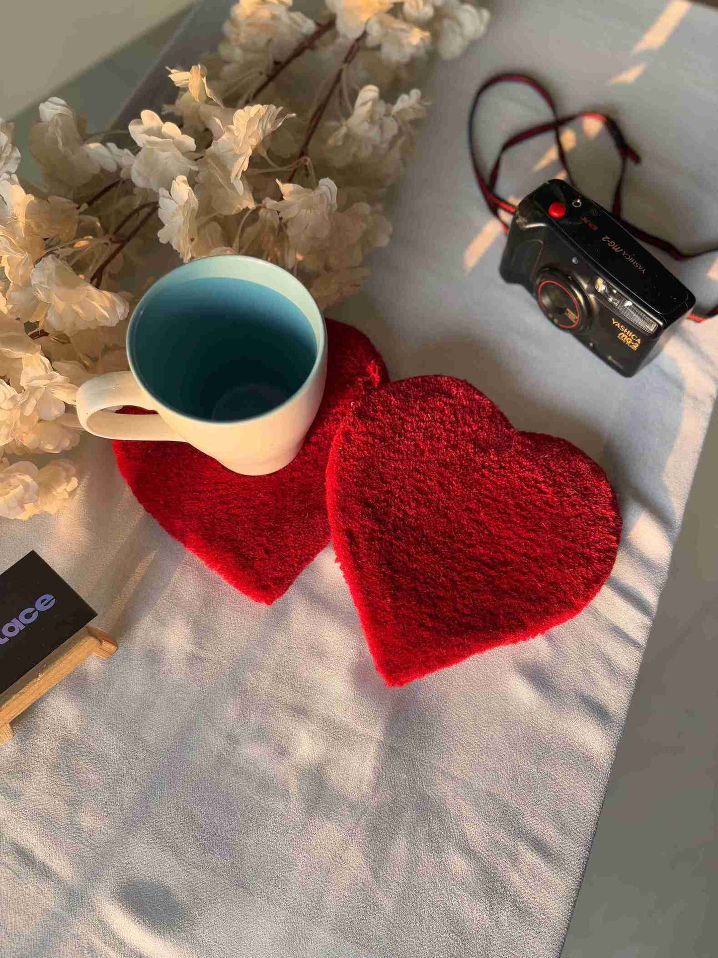 Heart Tufted Coasters