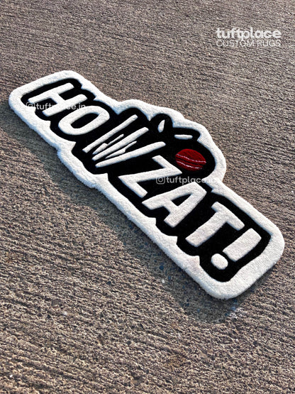 Howzat Custom Cricket Rug by Tuftplace