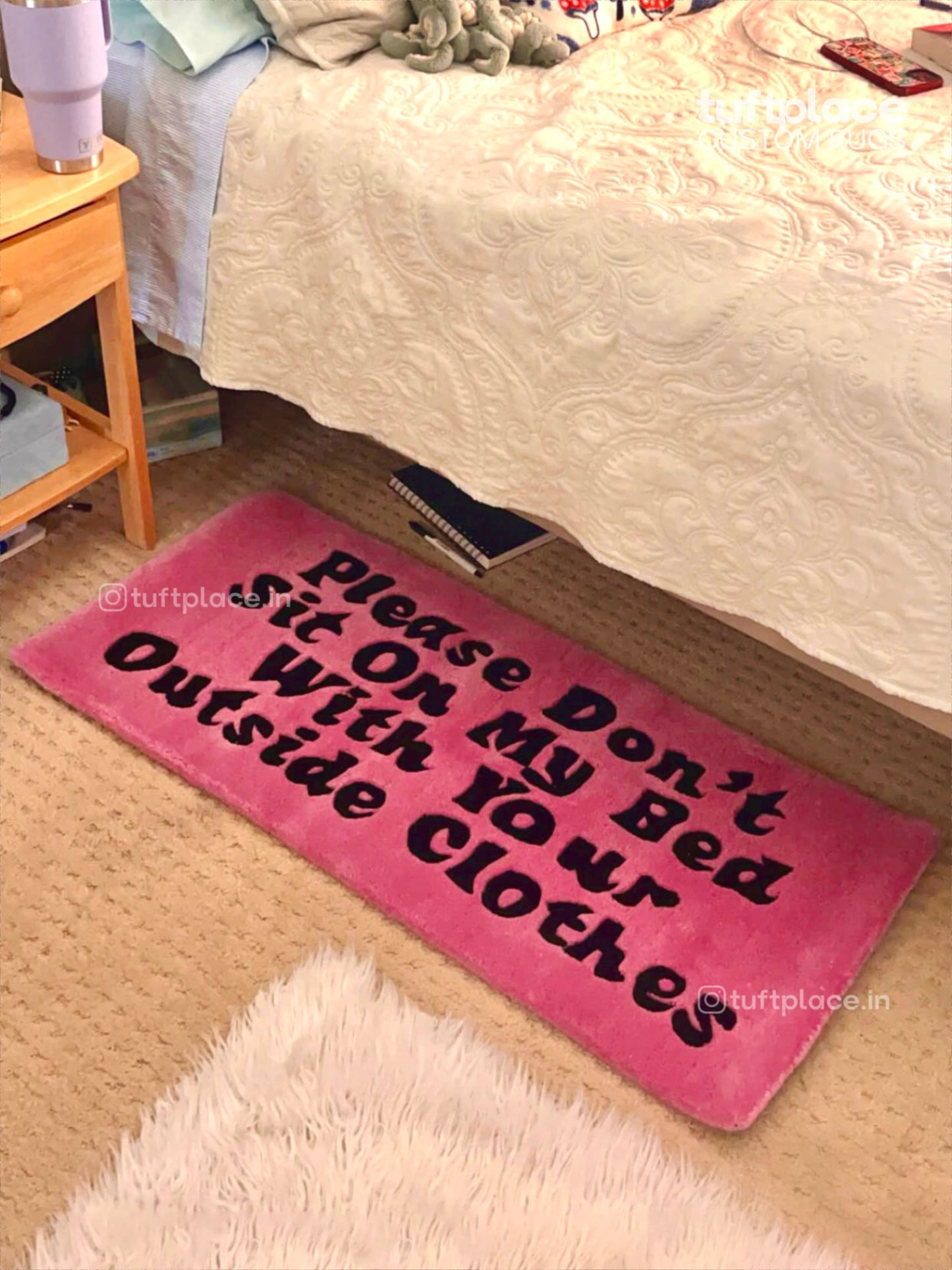 (SALE) Disclaimer Rectangle Custom Rug by Tuftplace