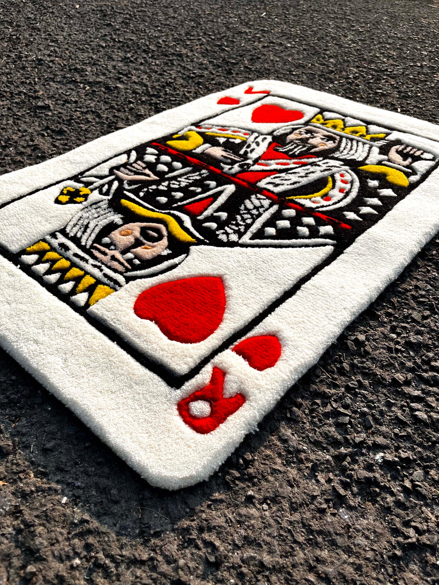 Playing Card Custom Rug by Tuftplace