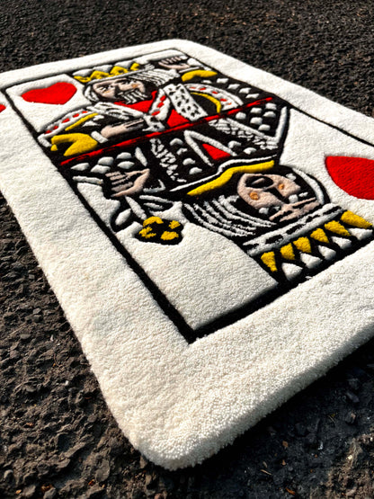 Playing Card Custom Rug by Tuftplace