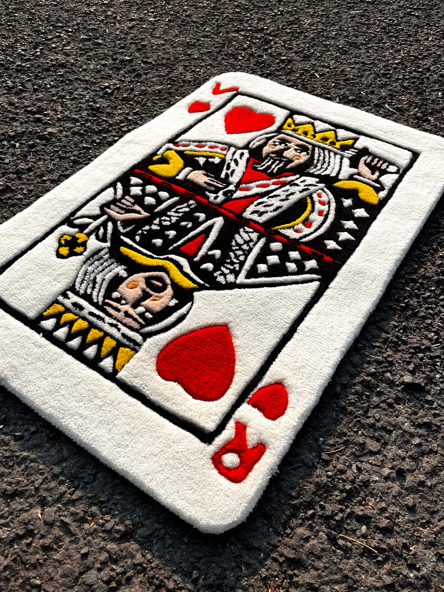 Playing Card Custom Rug by Tuftplace