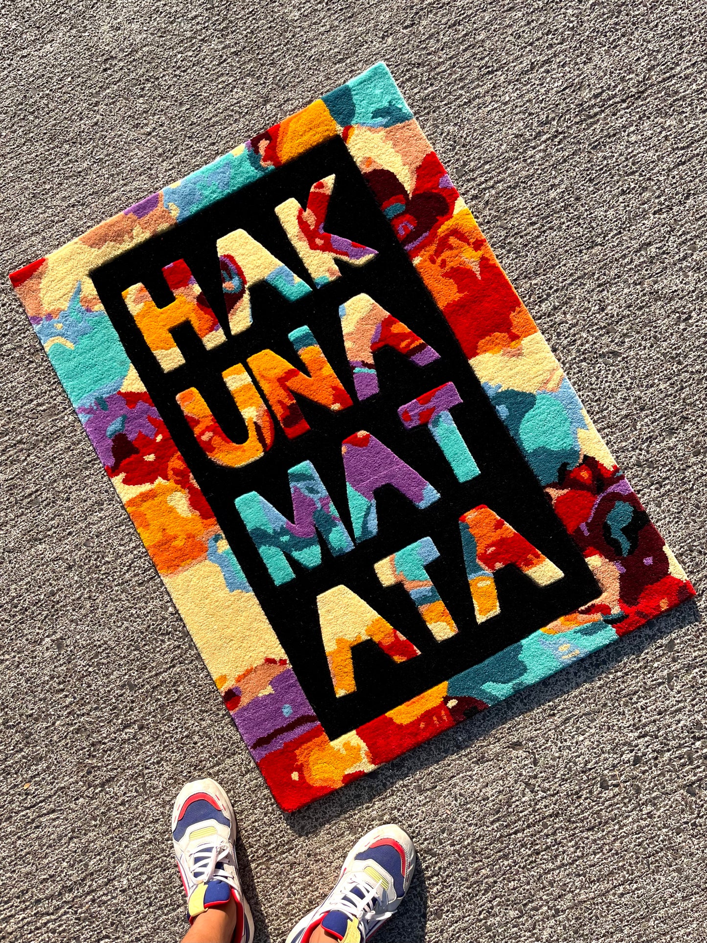 Hakuna Matata Custom Rug by Tuftplace