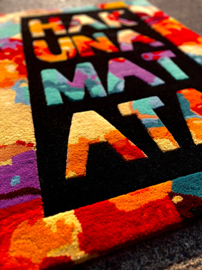 Hakuna Matata Custom Rug by Tuftplace